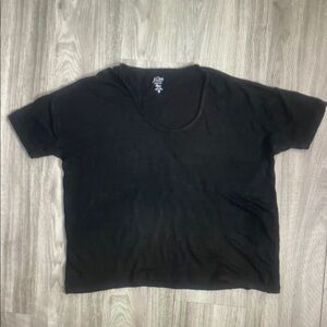 Black Crew Neck T-Shirt